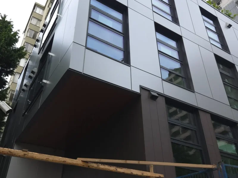 Modern Facade Hardie detail
